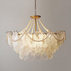 Celestrel Glass Chandelier-Moonnatur