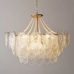 Celestrel Glass Chandelier-Moonnatur