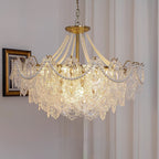 Celestrel Glass Chandelier-Moonnatur