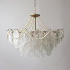 Celestrel Glass Chandelier-Moonnatur