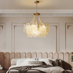 Celestrel Glass Chandelier-Moonnatur