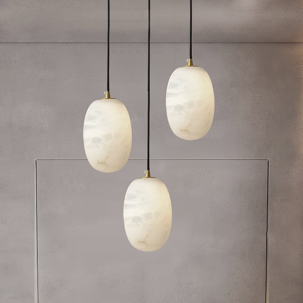 Berelhill Alabaster Pendant Light-Moonnatur