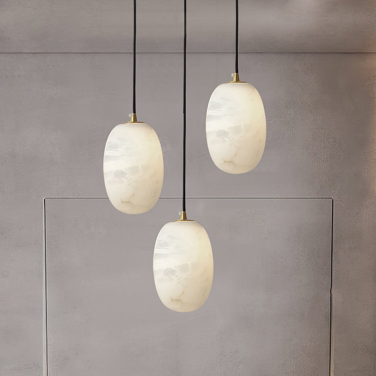 Berelhill Alabaster Pendant Light-Moonnatur