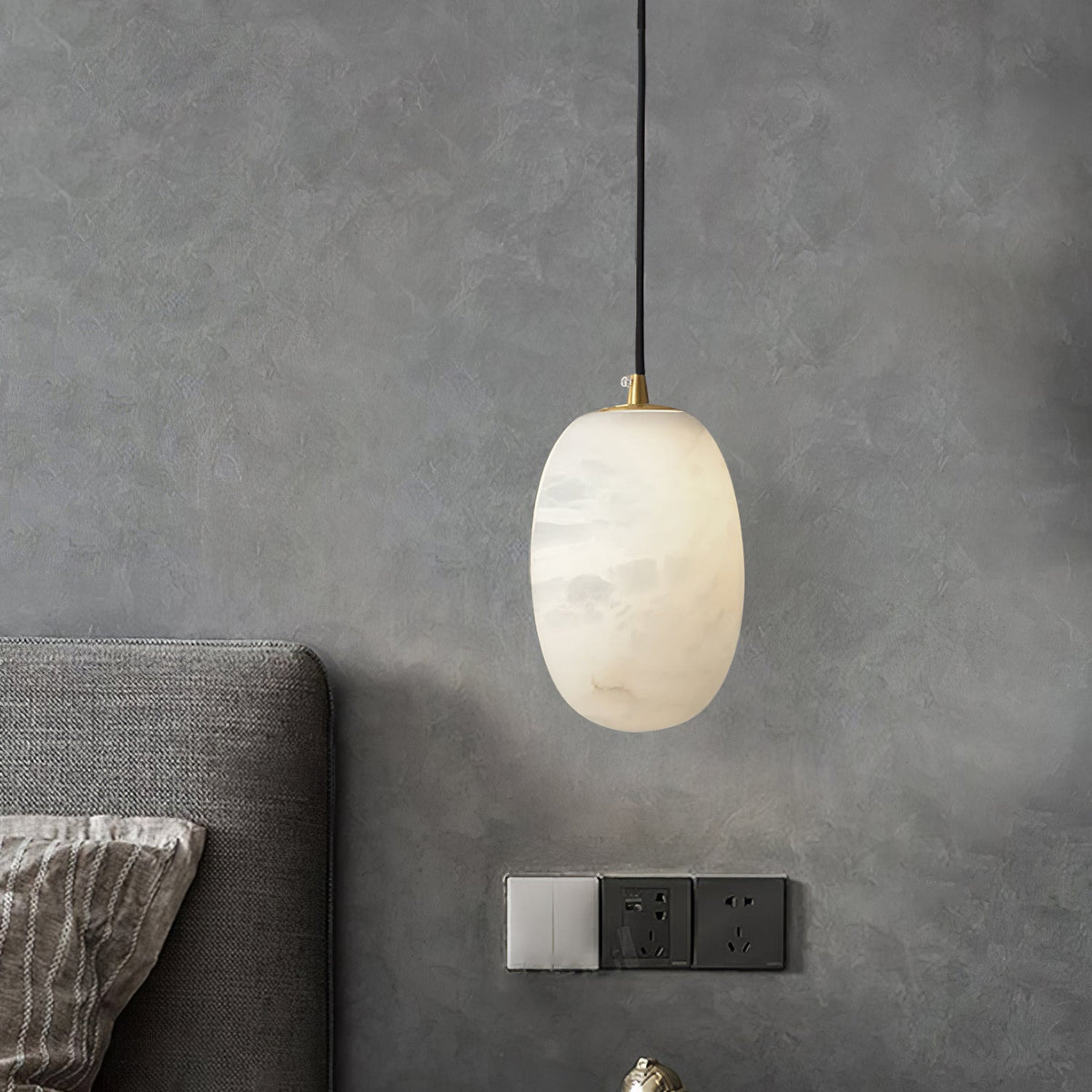 Berelhill Alabaster Pendant Light-Moonnatur