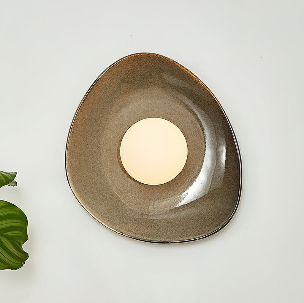 Berwinena Ceramic Wall Light-Moonnatur