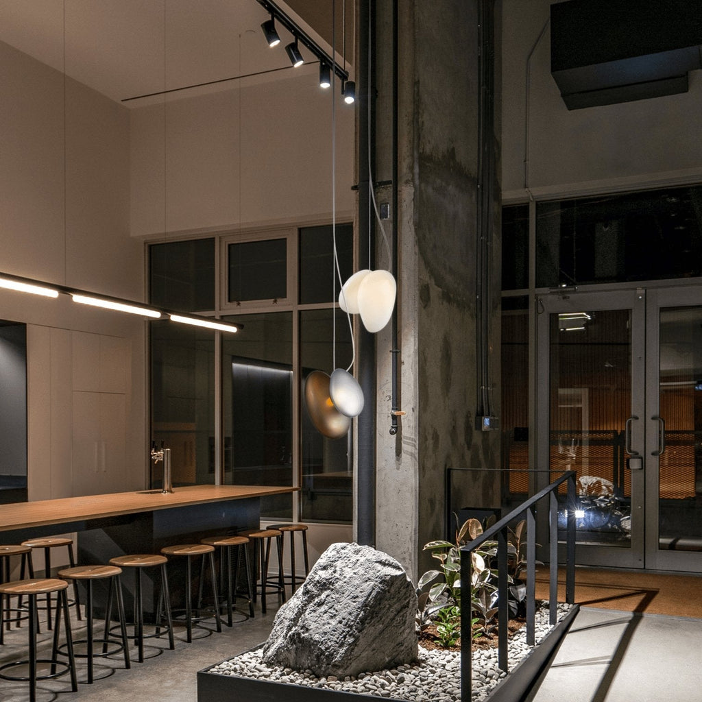Brackia Glass Pendant Light-Moonnatur