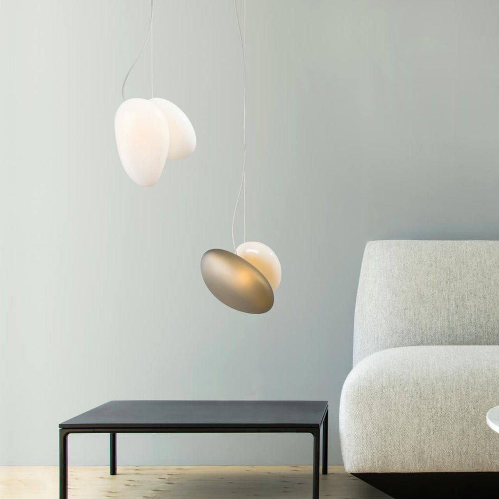 Brackia Glass Pendant Light-Moonnatur