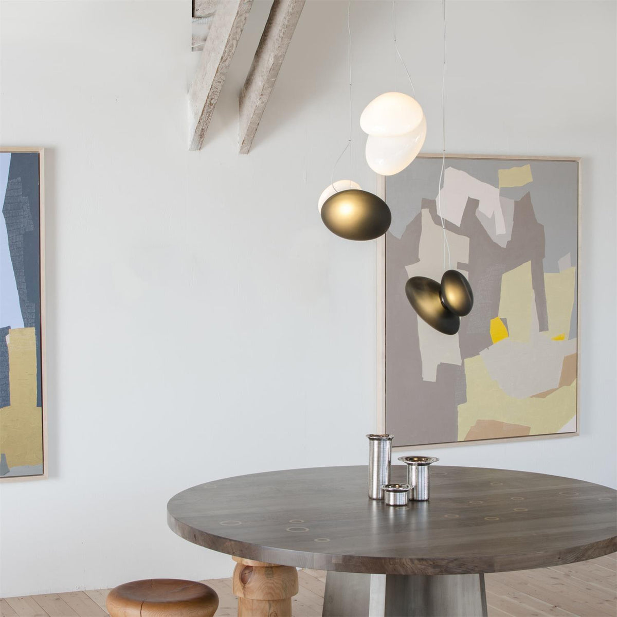 Brackia Glass Pendant Light-Moonnatur