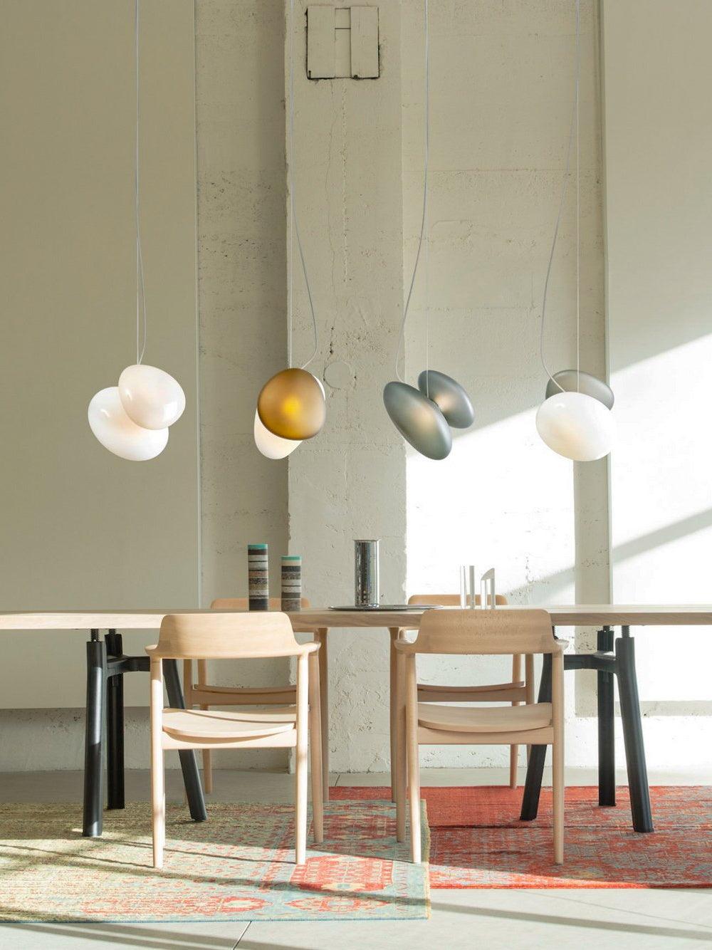 Brackia Glass Pendant Light-Moonnatur