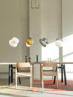 Brackia Glass Pendant Light-Moonnatur