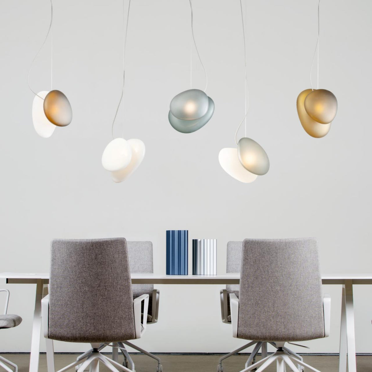 Brackia Glass Pendant Light-Moonnatur