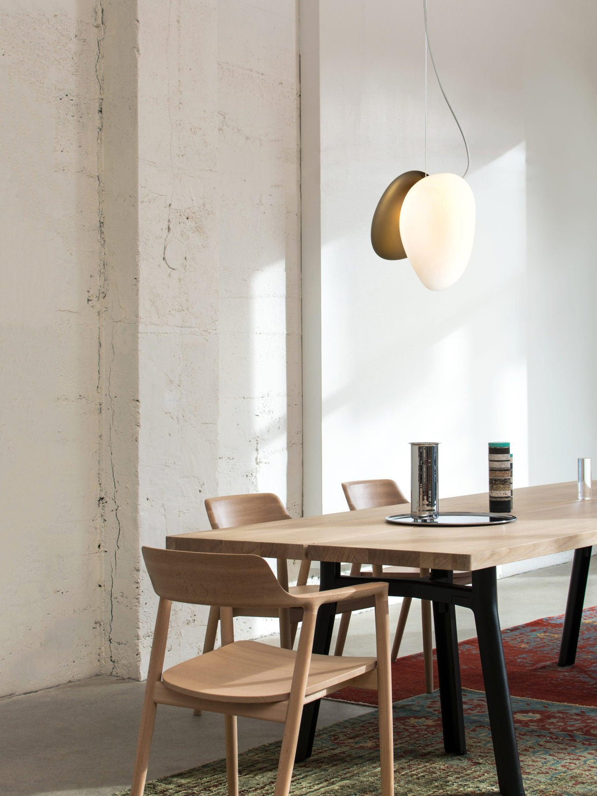 Brackia Glass Pendant Light-Moonnatur