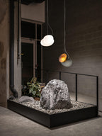 Brackia Glass Pendant Light-Moonnatur