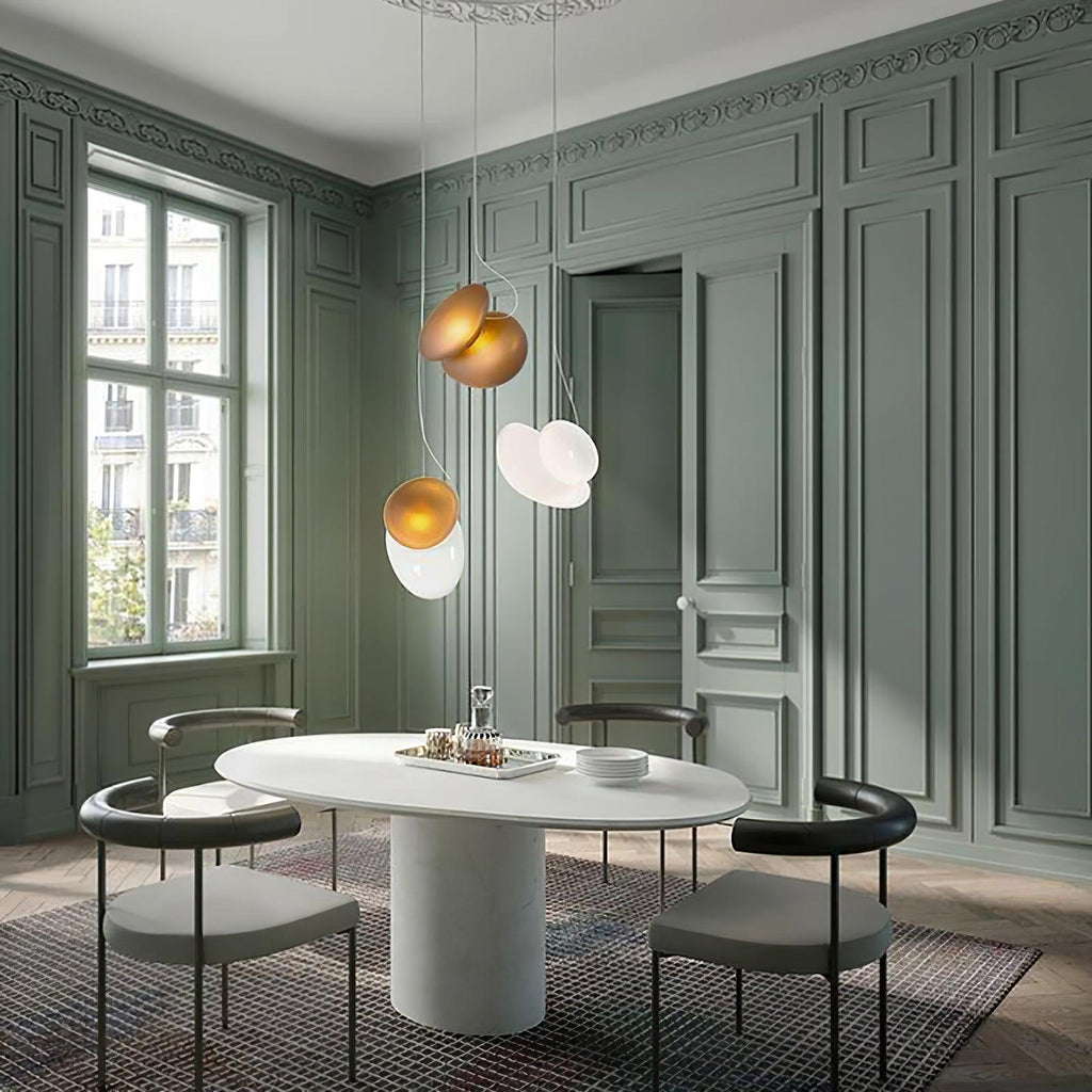 Brackia Glass Pendant Light-Moonnatur