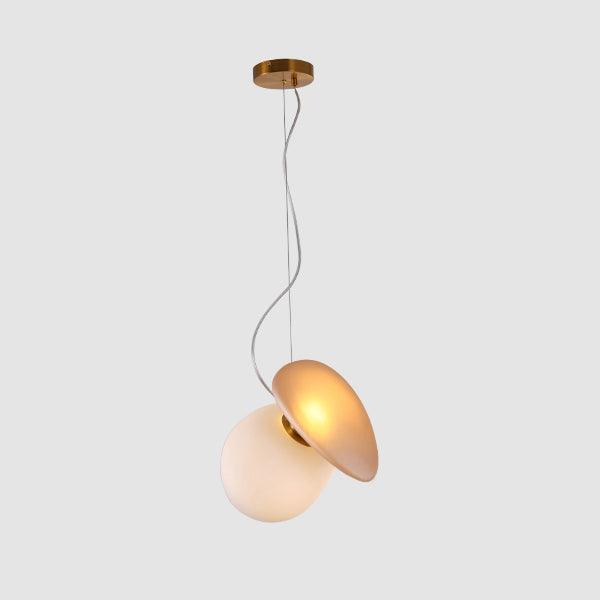 Brackia Glass Pendant Light-Moonnatur