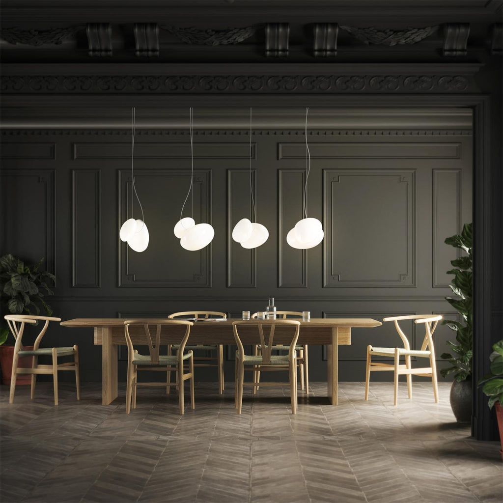 Brackia Glass Pendant Light-Moonnatur