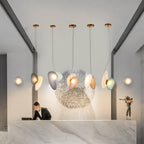 Brackia Glass Pendant Light-Moonnatur