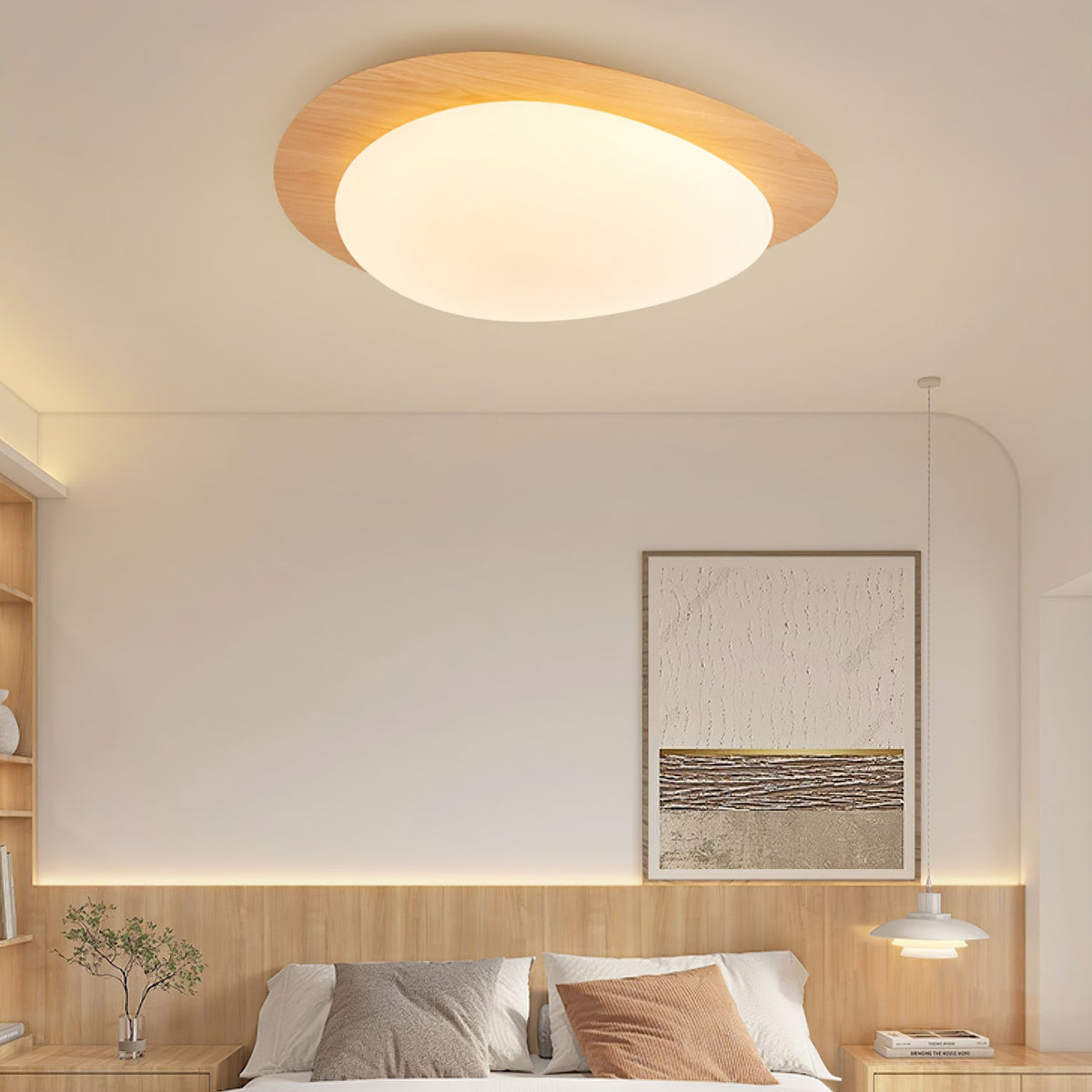 Wardenonna Acrylic Ceiling Light-Moonnatur