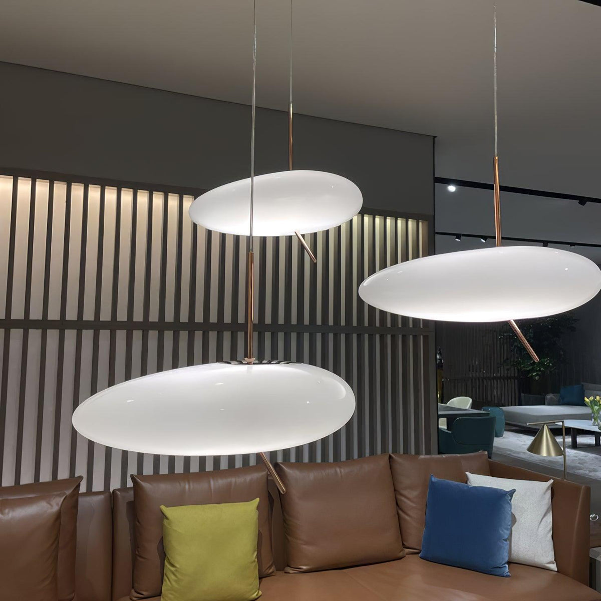 Meldenenora Metal Pendant Light-Moonnatur