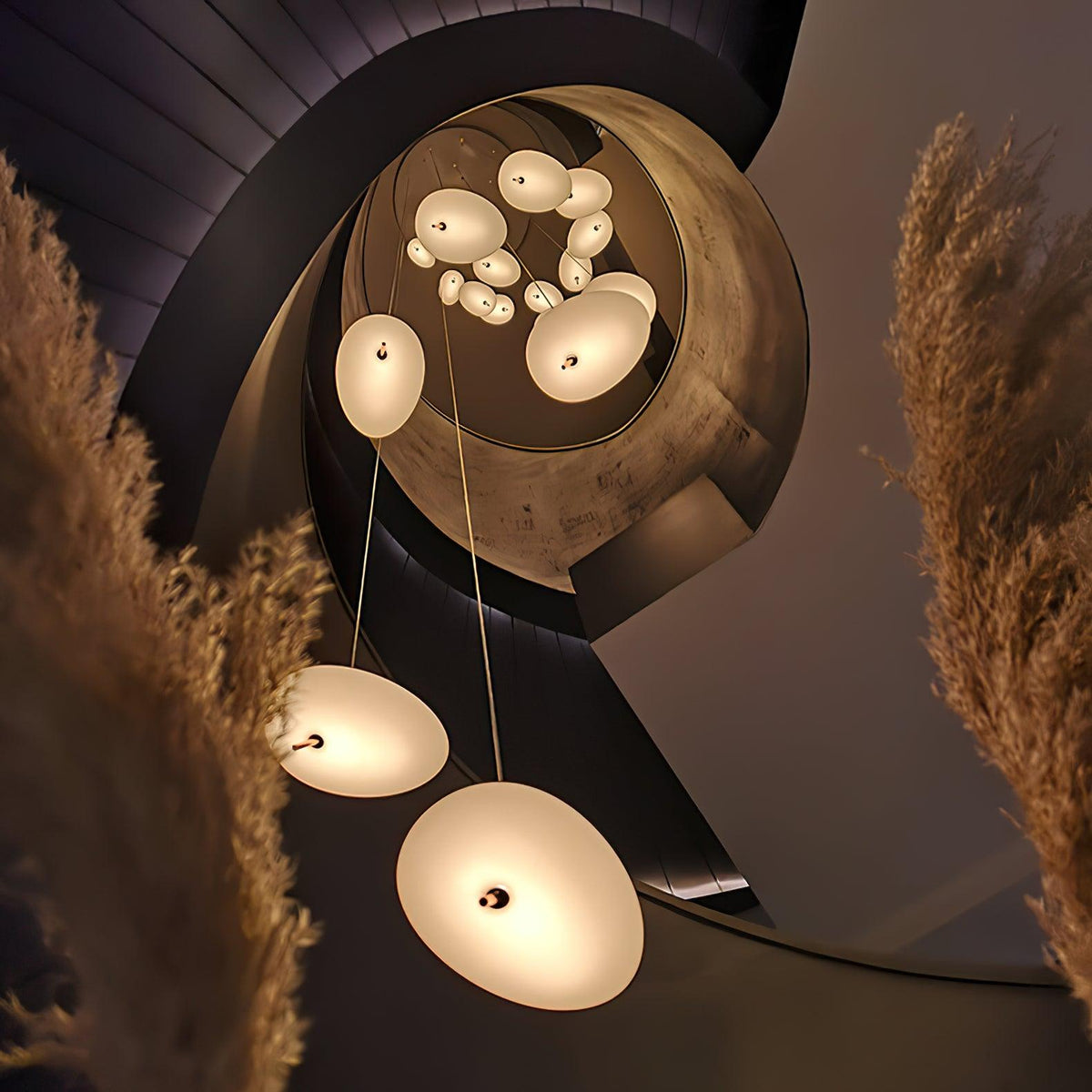 Meldenenora Metal Pendant Light-Moonnatur