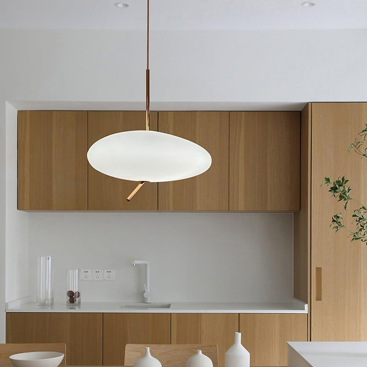 Meldenenora Metal Pendant Light-Moonnatur