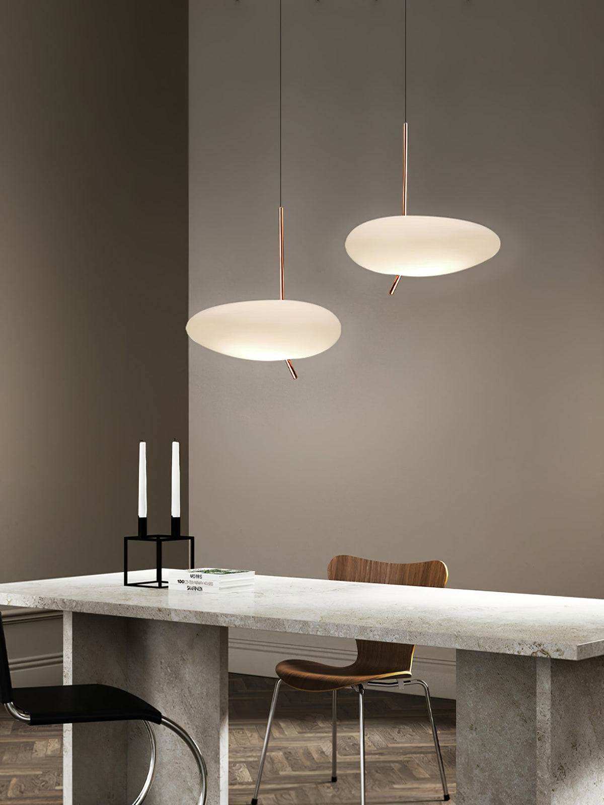 Valenara Glass Pendant Light-Moonnatur