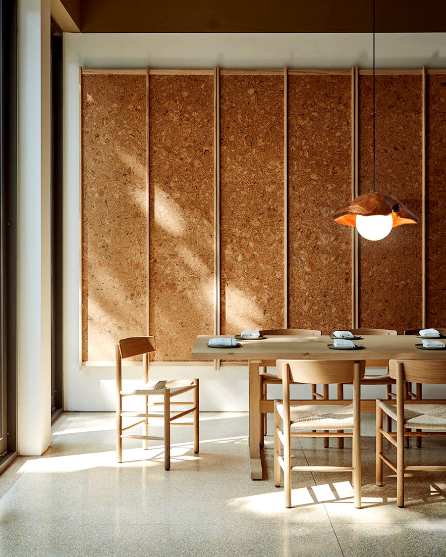 Ashenden Wood Pendant Light-Moonnatur