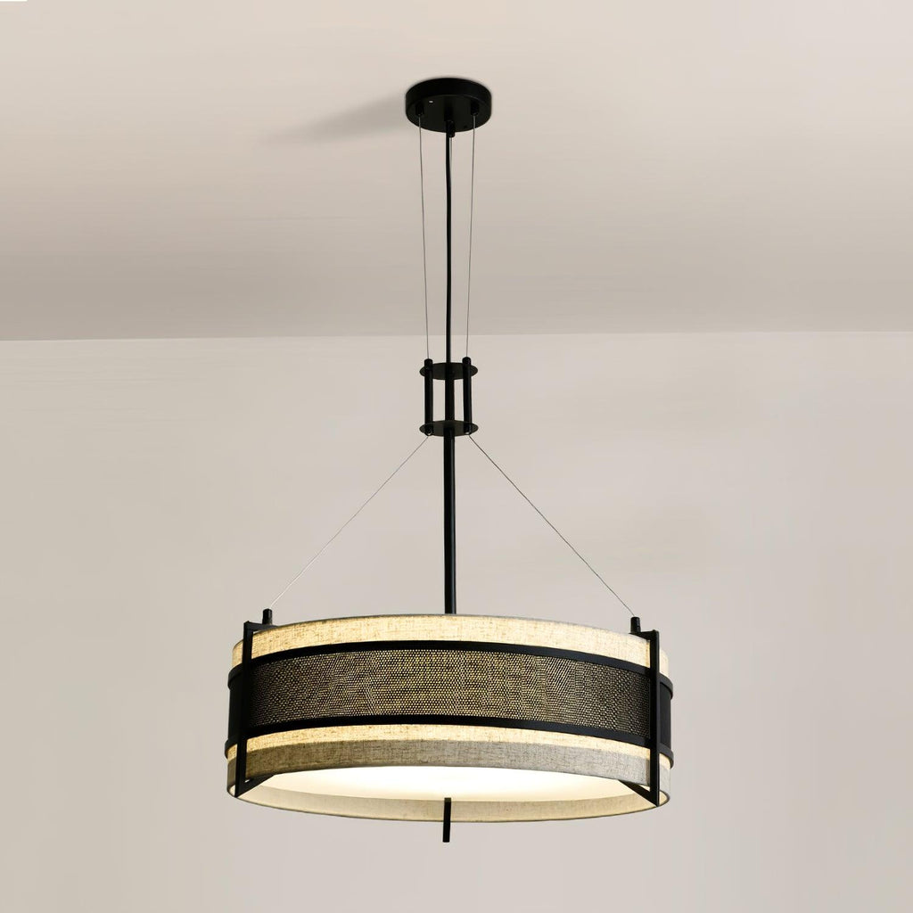 Aldenella Fabric Chandelier-Moonnatur