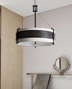 Aldenella Fabric Chandelier-Moonnatur