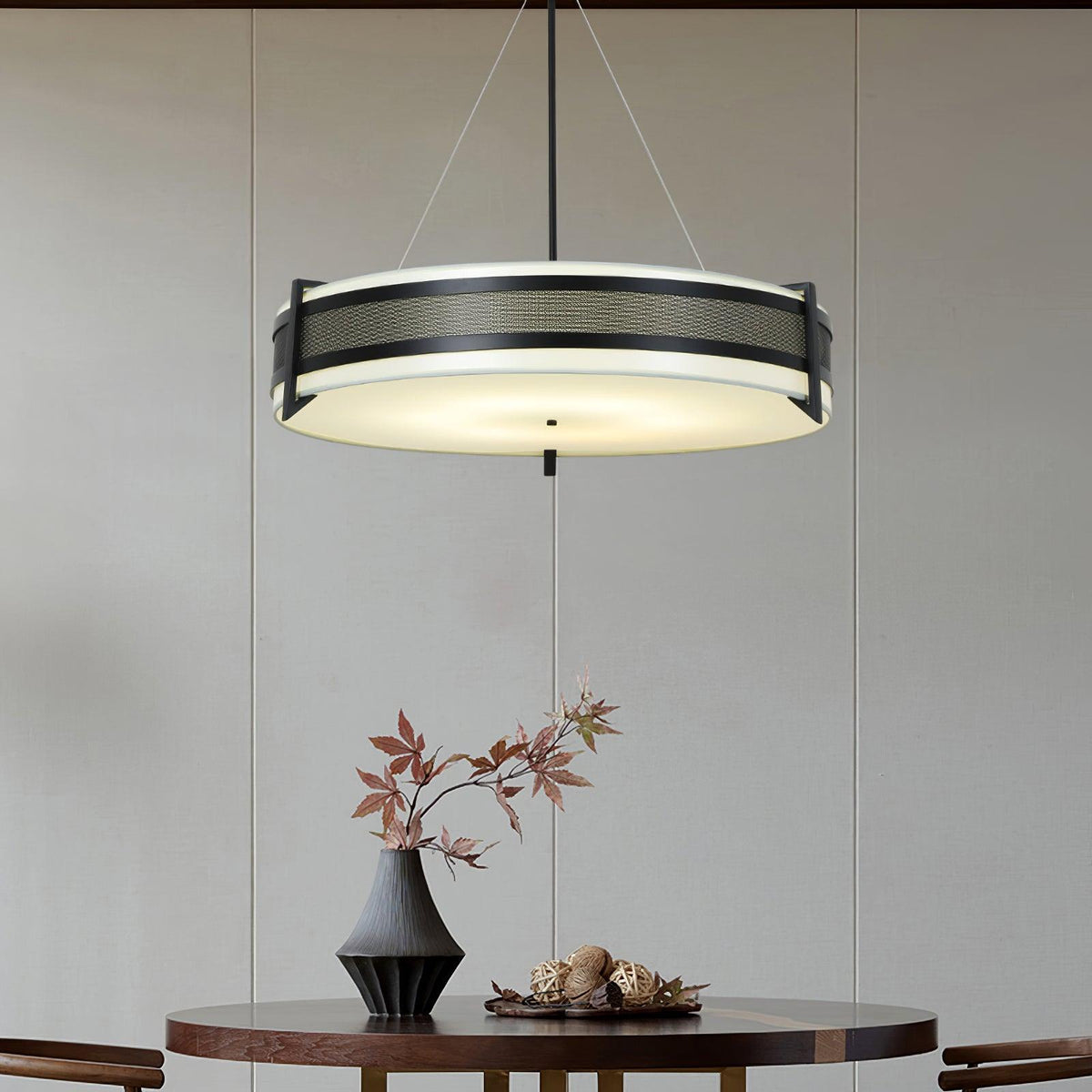 Aldenella Fabric Chandelier-Moonnatur