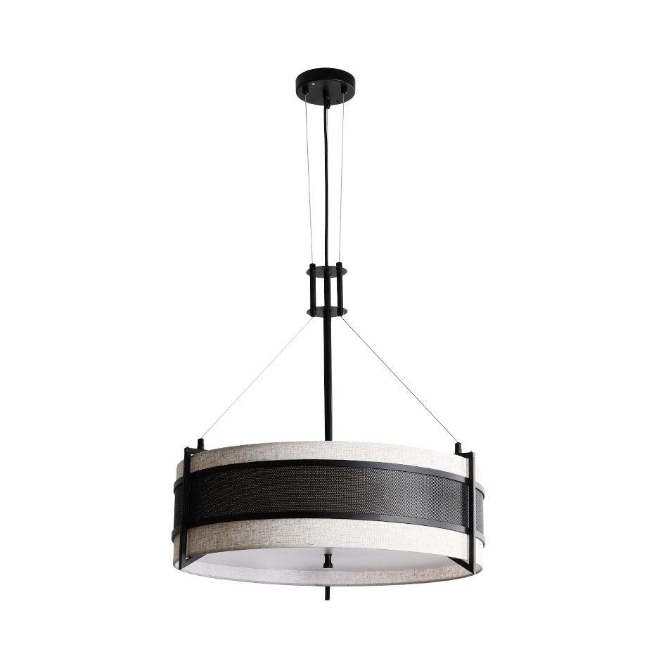 Aldenella Fabric Chandelier-Moonnatur