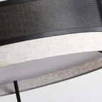 Aldenella Fabric Chandelier-Moonnatur