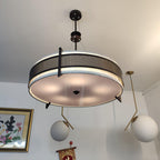Aldenella Fabric Chandelier-Moonnatur