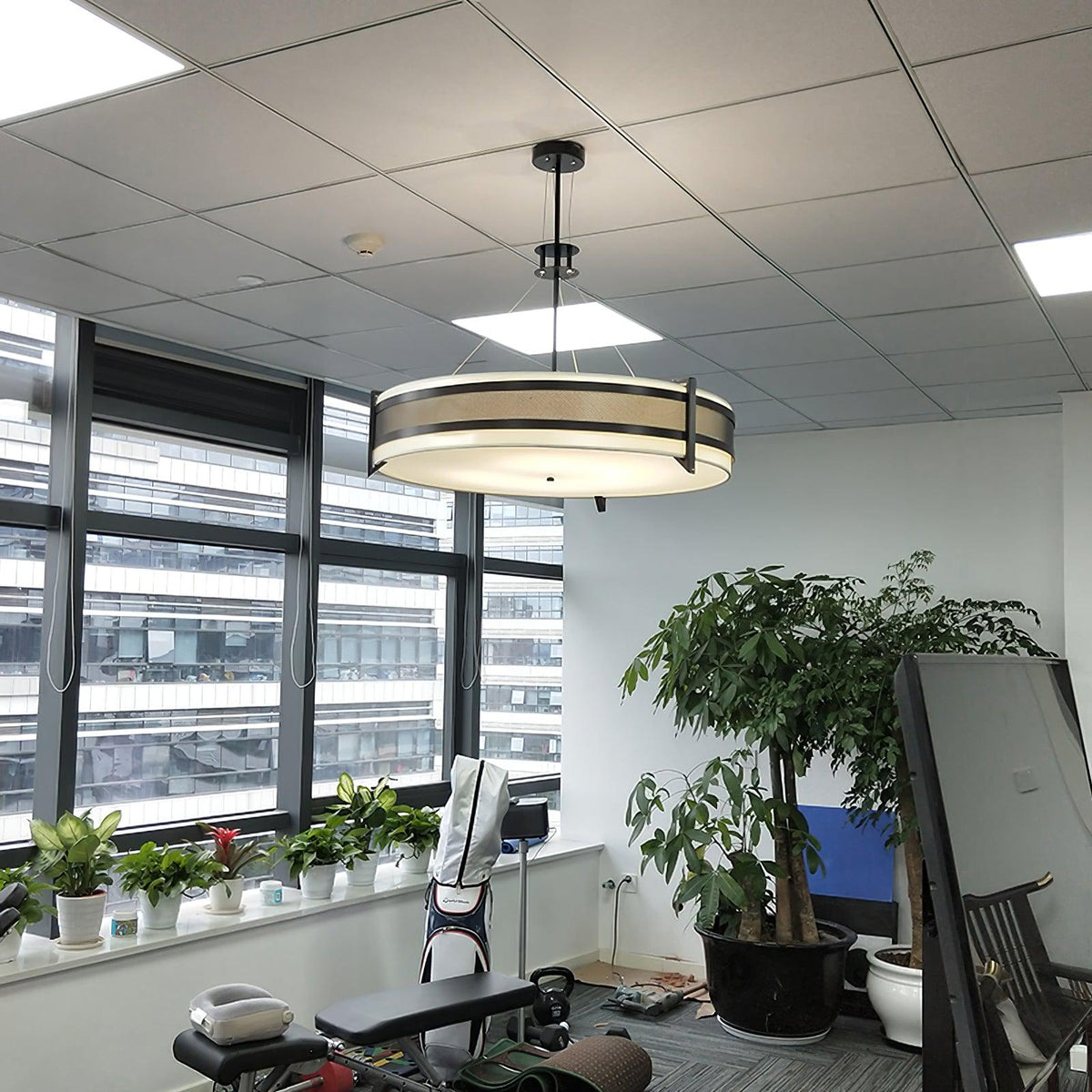 Aldenella Fabric Chandelier-Moonnatur