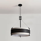 Aldenella Fabric Chandelier-Moonnatur