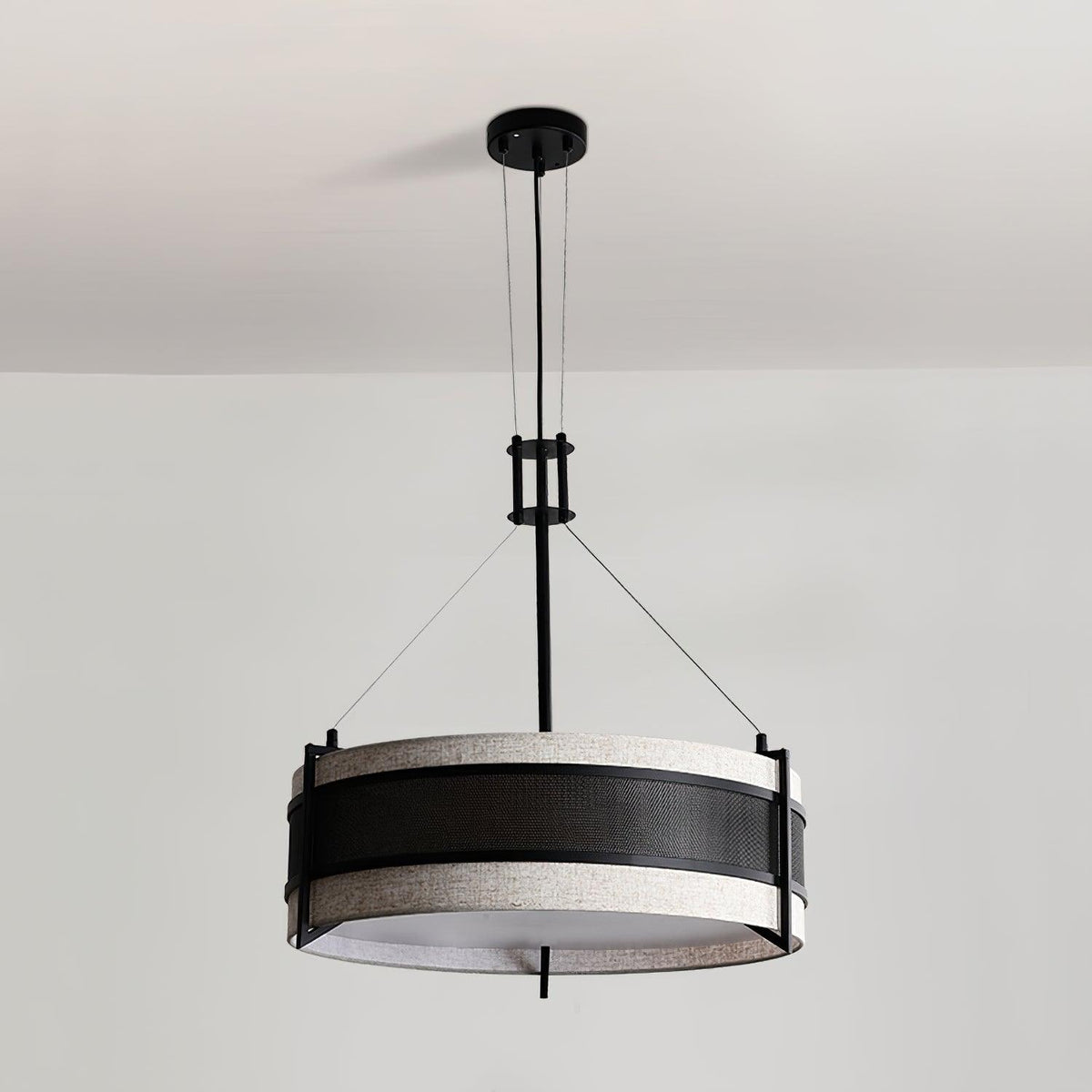 Aldenella Fabric Chandelier-Moonnatur