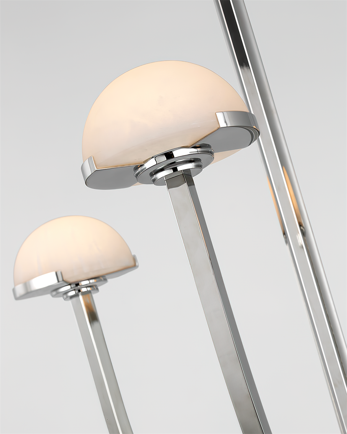 Urenwood Alabaster Chandelier-Moonnatur