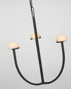Urenwood Alabaster Chandelier-Moonnatur