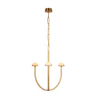 Urenwood Alabaster Chandelier-Moonnatur