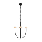 Urenwood Alabaster Chandelier-Moonnatur