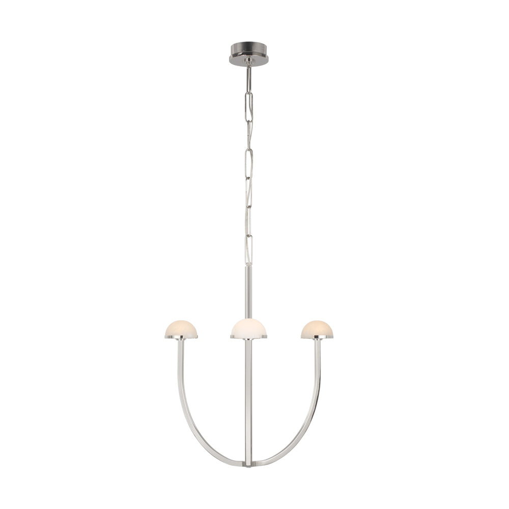 Urenwood Alabaster Chandelier-Moonnatur