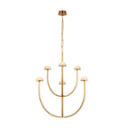 Urenwood Alabaster Chandelier-Moonnatur