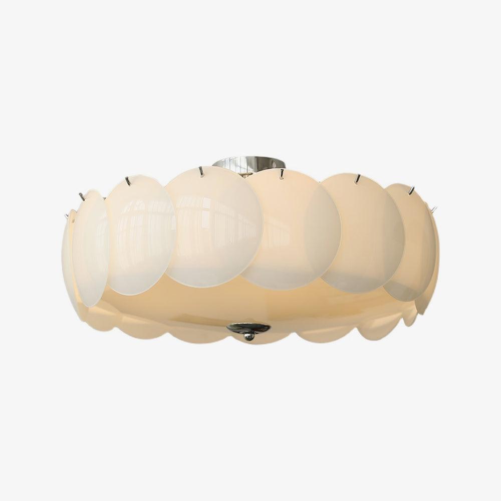 Helmara Glass Ceiling Light-Moonnatur