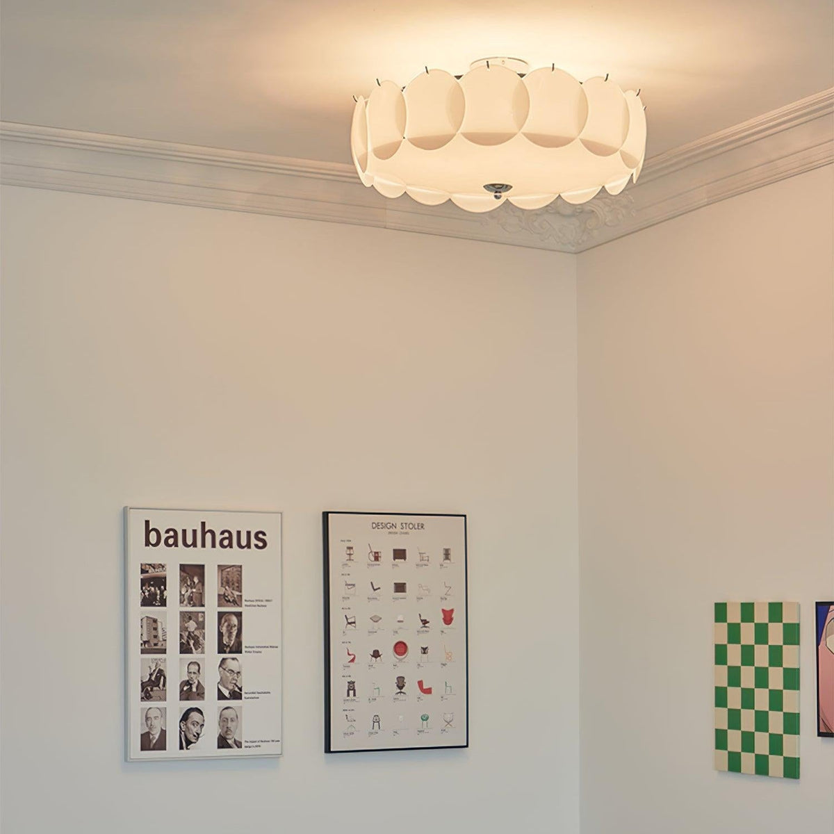 Kenrenwynne Glass Ceiling Light-Moonnatur