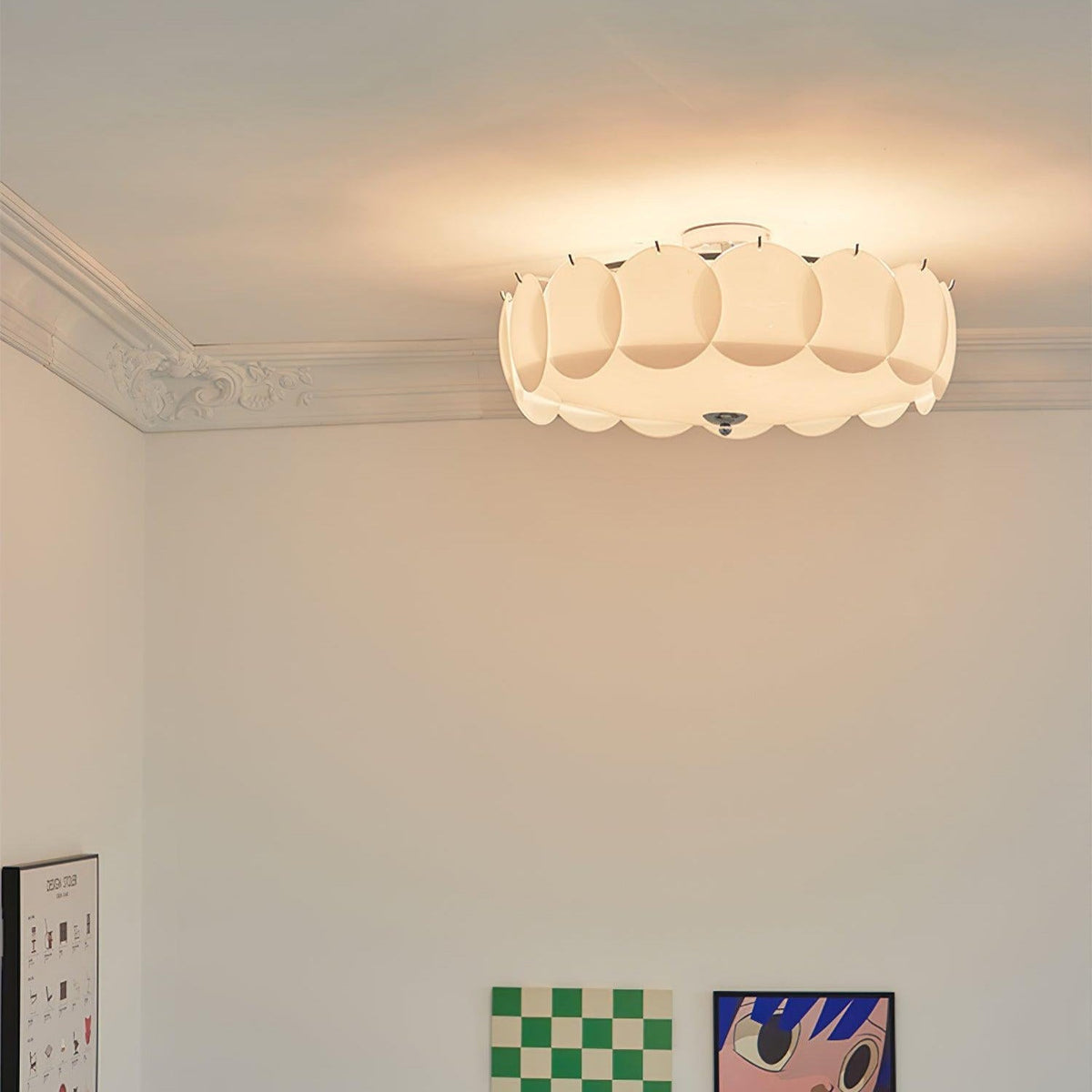 Kenrenwynne Glass Ceiling Light-Moonnatur