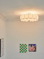 Helmara Glass Ceiling Light-Moonnatur