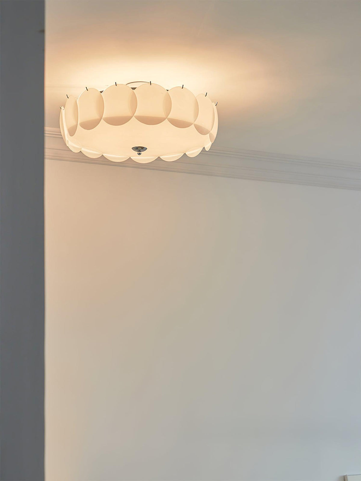 Helmara Glass Ceiling Light-Moonnatur