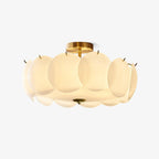 Helmara Glass Ceiling Light-Moonnatur