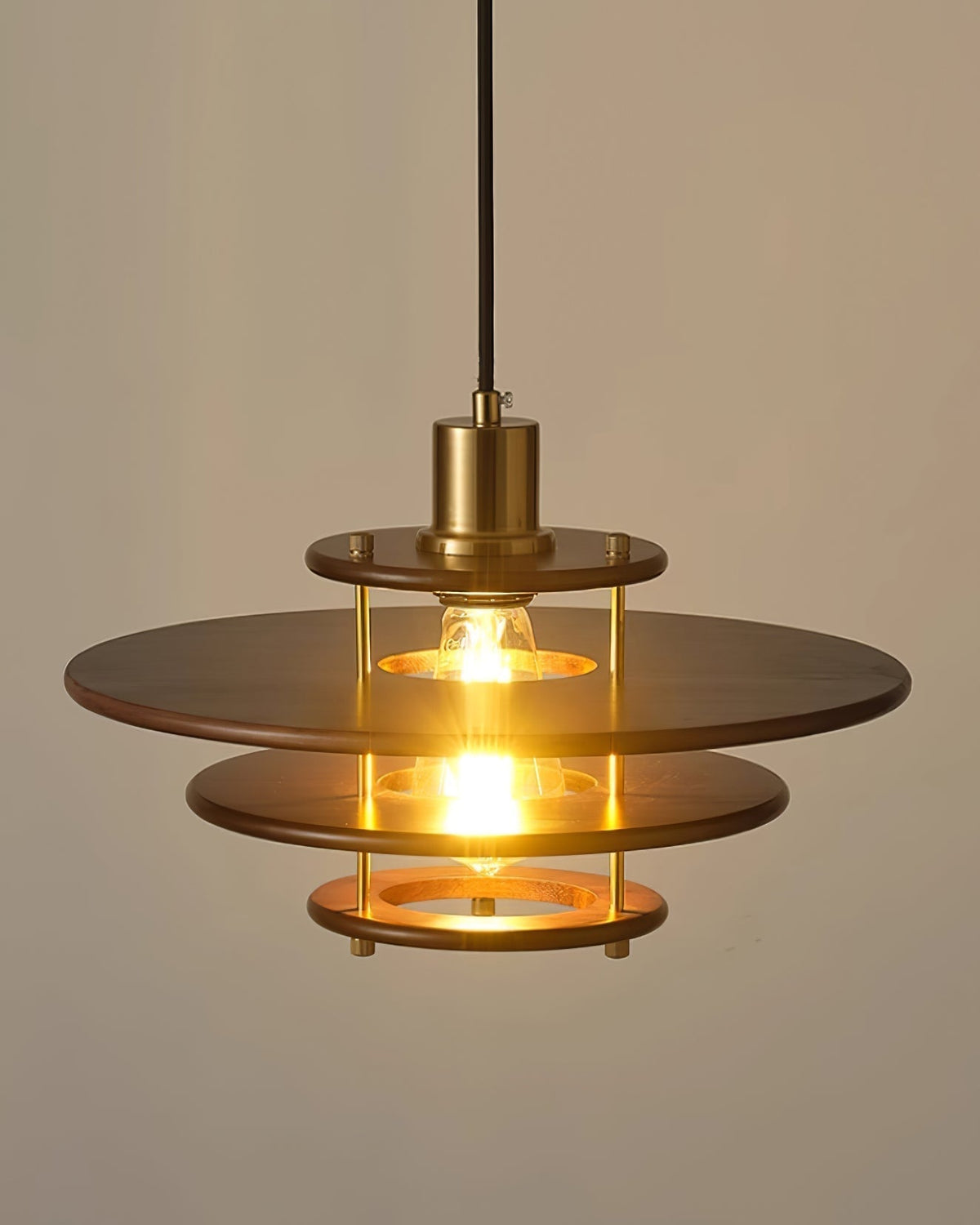 Oakenina Wood Pendant Light-Moonnatur