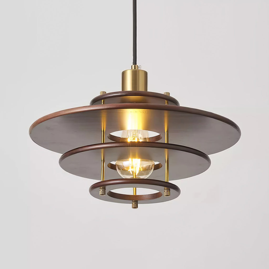 Oakenina Wood Pendant Light-Moonnatur